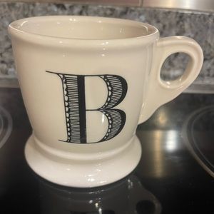 Anthropologie Monogram “B” mug